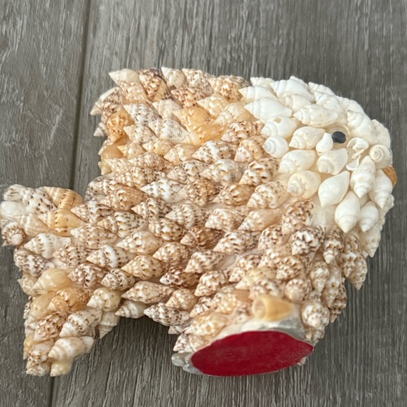 Small decorative fish made of small seashells EUC - Picture 2 of 3